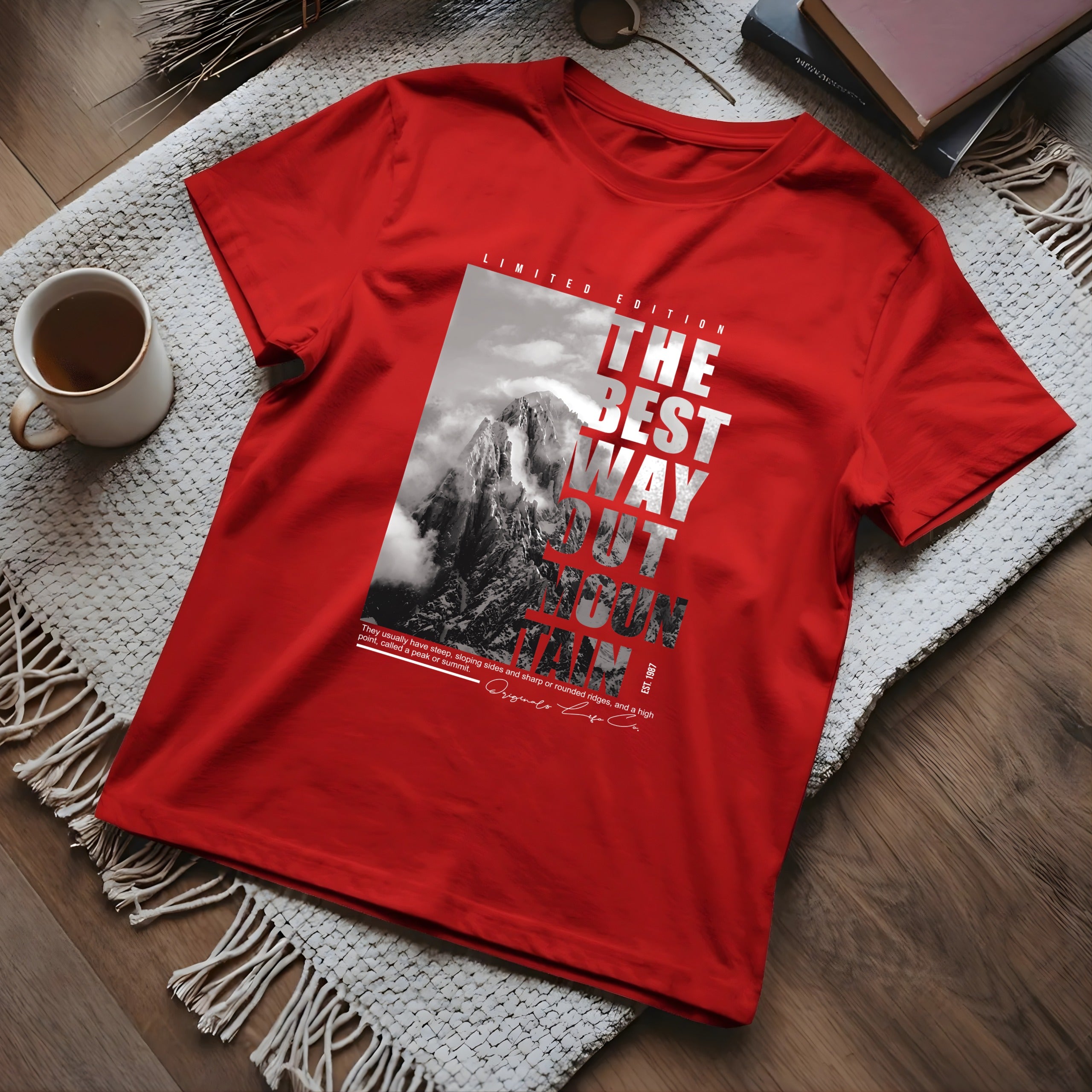 Men's Premium T-Shirt - Mountain