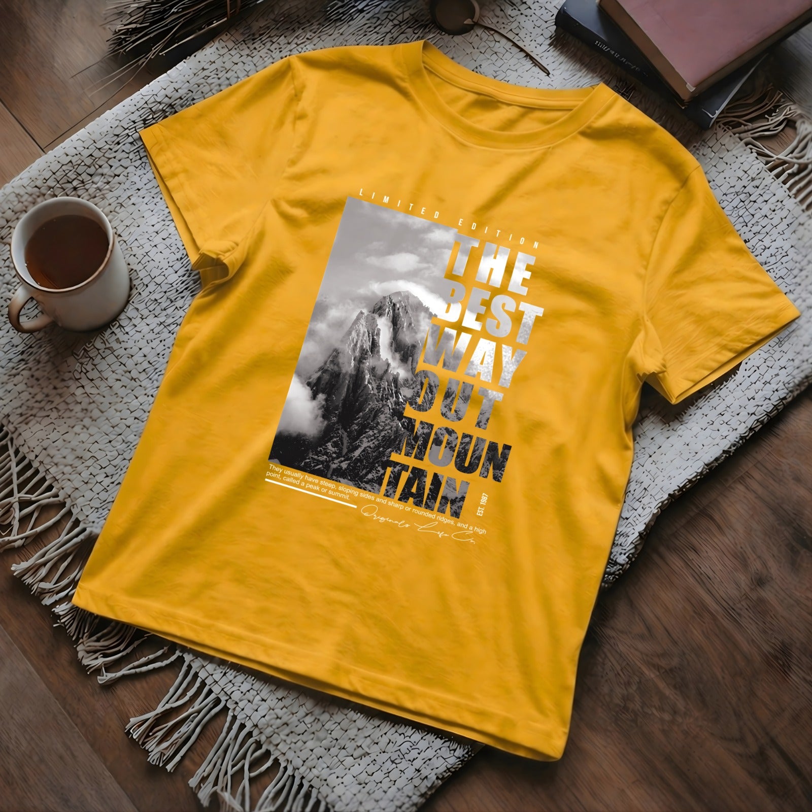 Men's Premium T-Shirt - Mountain