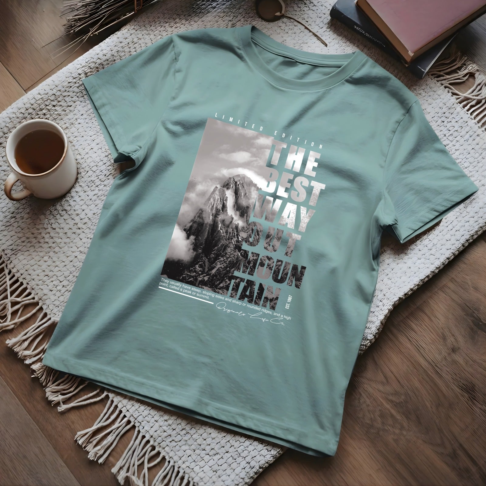 Men's Premium T-Shirt - Mountain