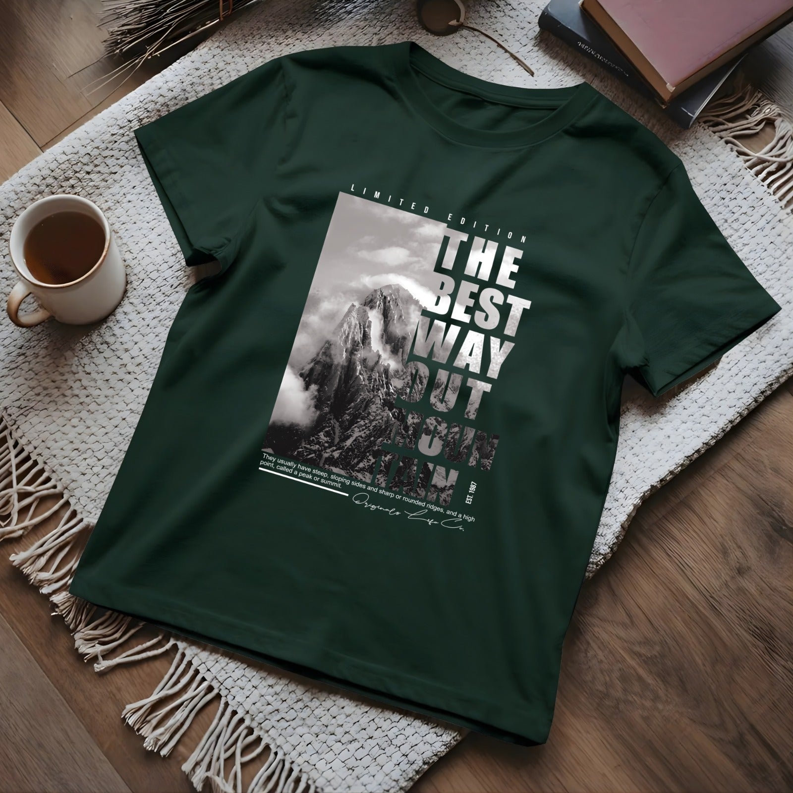Men's Premium T-Shirt - Mountain