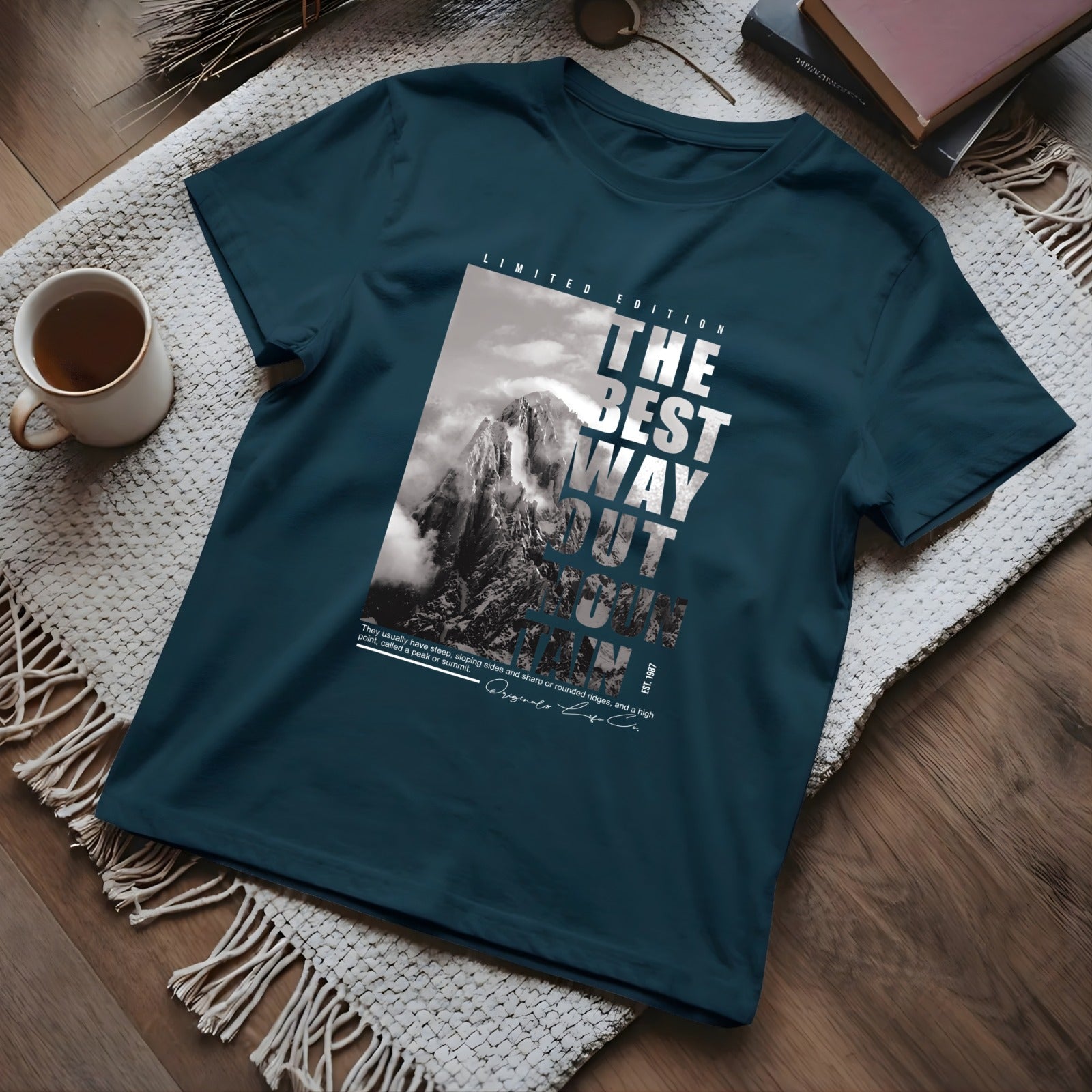 Men's Premium T-Shirt - Mountain