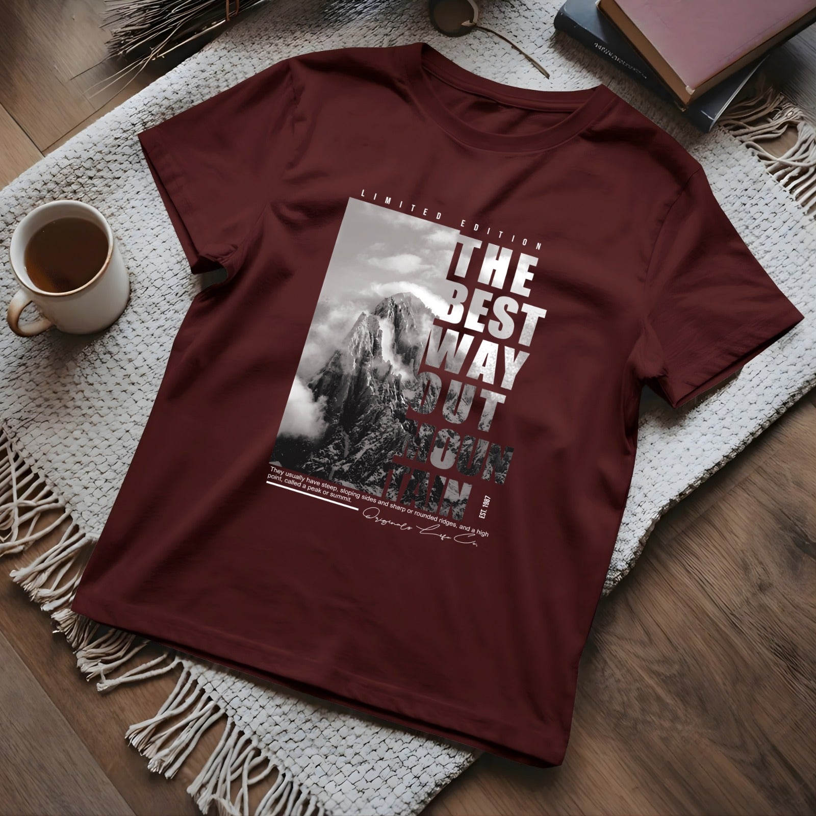 Men's Premium T-Shirt - Mountain