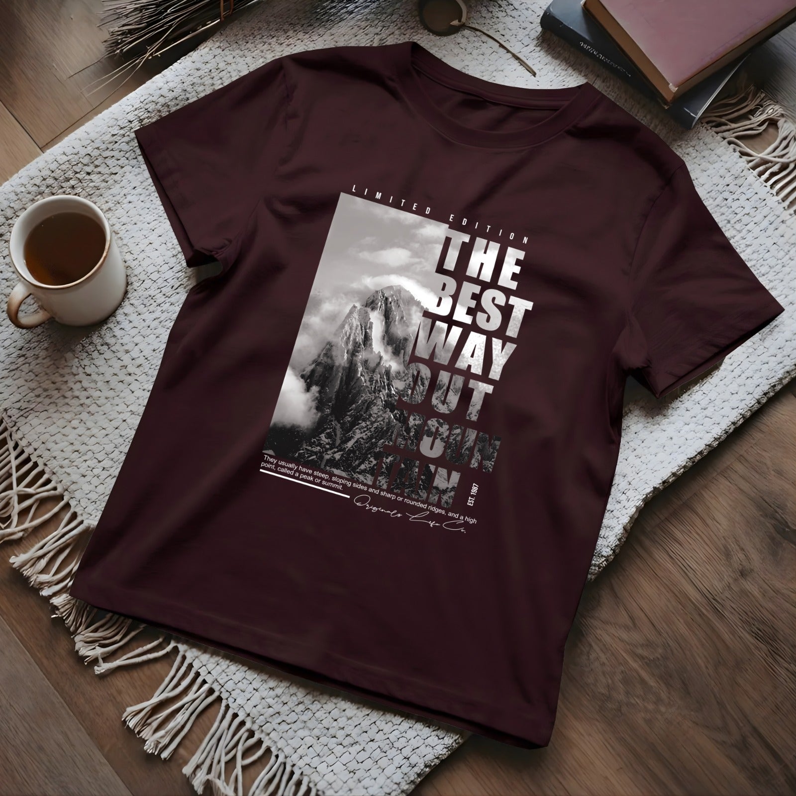 Men's Premium T-Shirt - Mountain