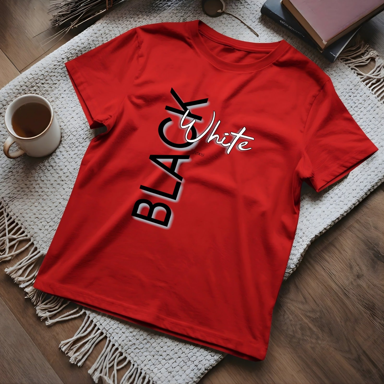 Men's Premium T-Shirt - Black White