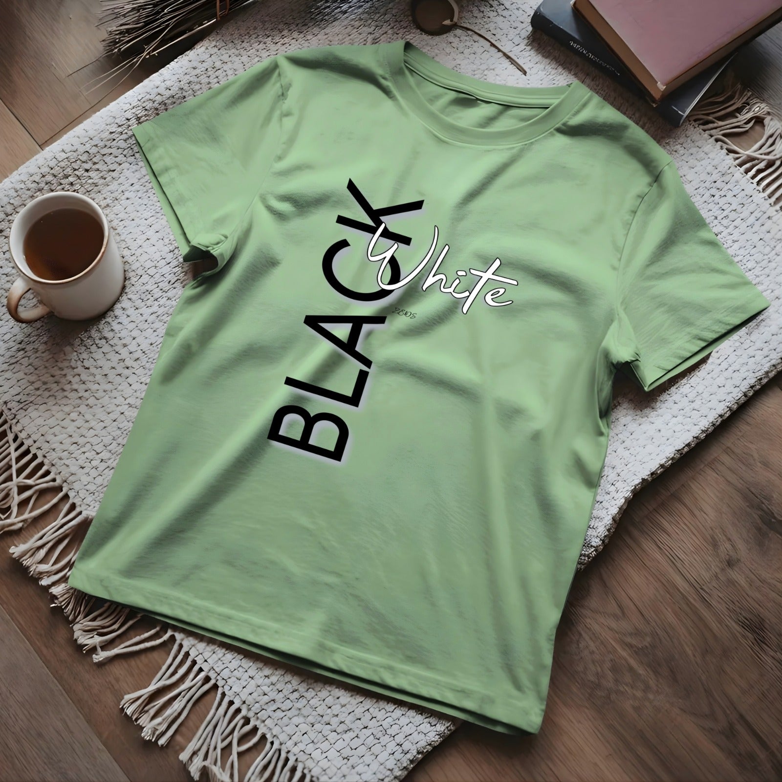 Men's Premium T-Shirt - Black White